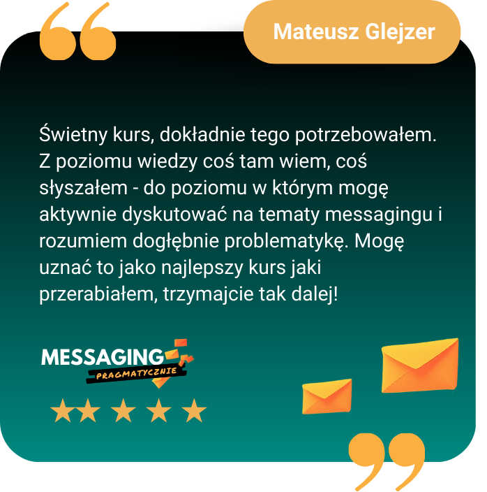 Messaging Pragmatycznie - opinia #2